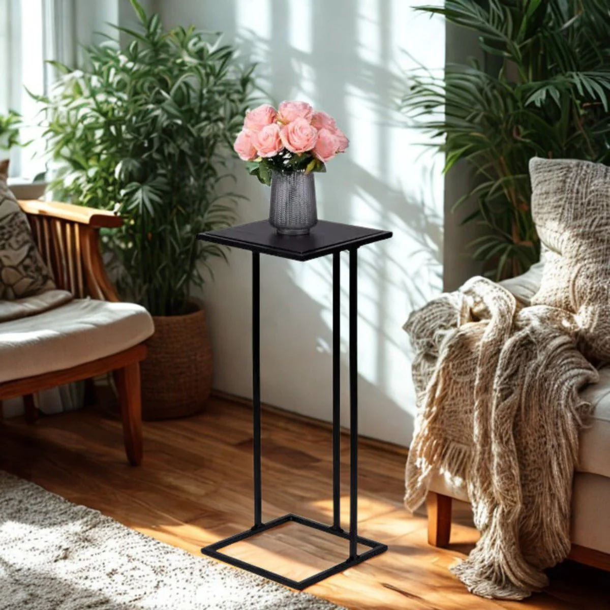 Arti Casa Side table 75cm | Black - Image 2