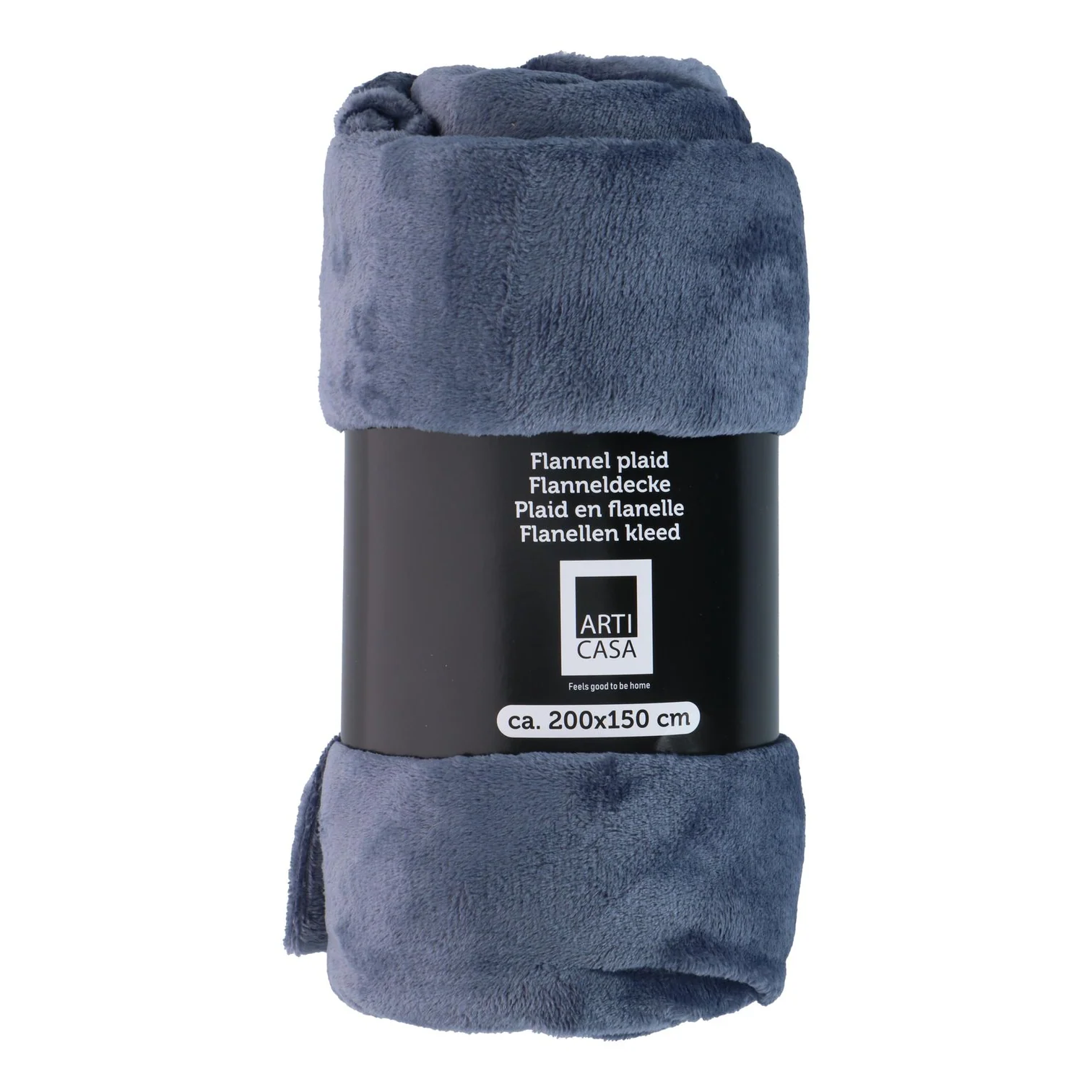 ARTICASA Fleece Throw 200 x 150cm Blue