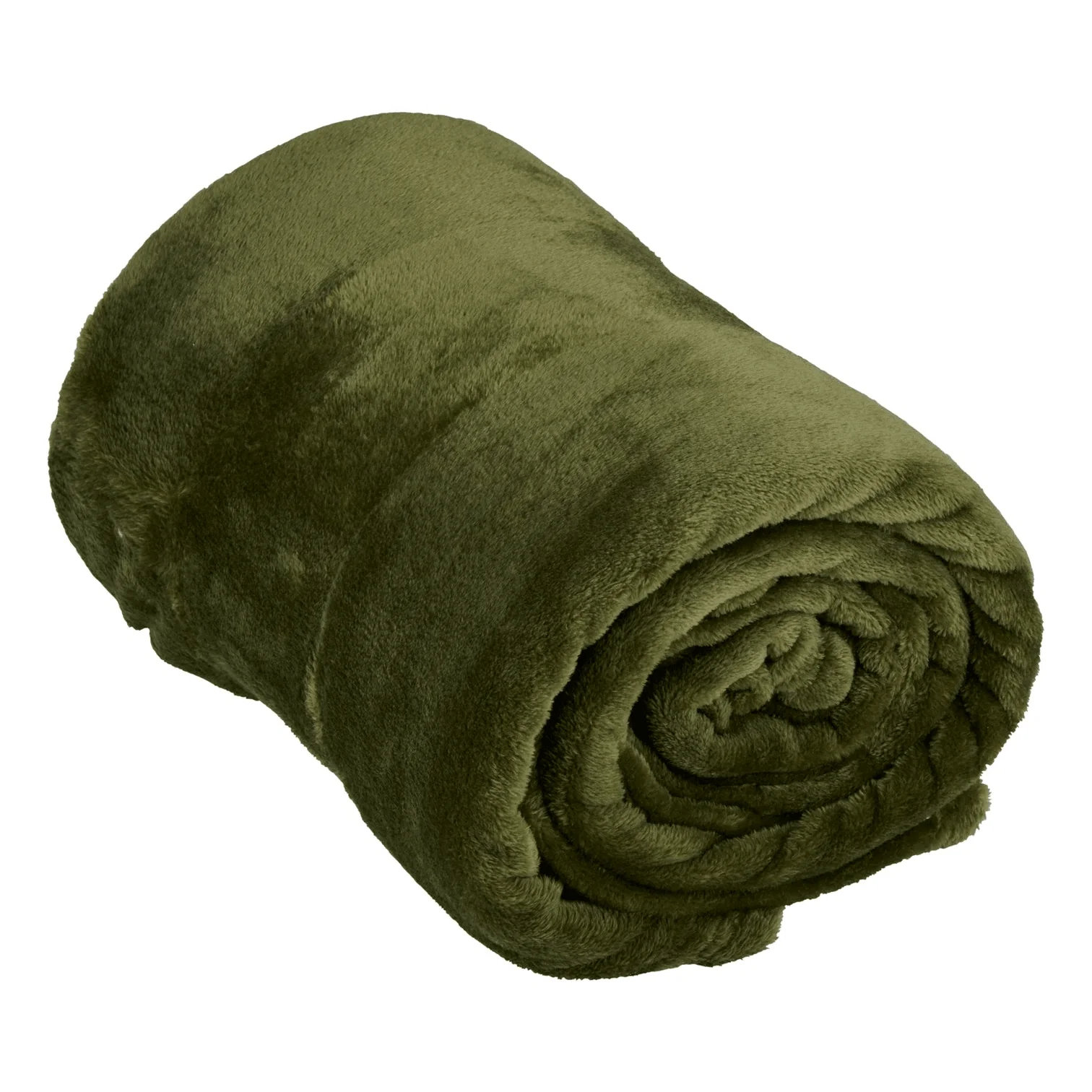 ARTICASA Fleece Throw 200 x 150cm Dark Green - Image 2