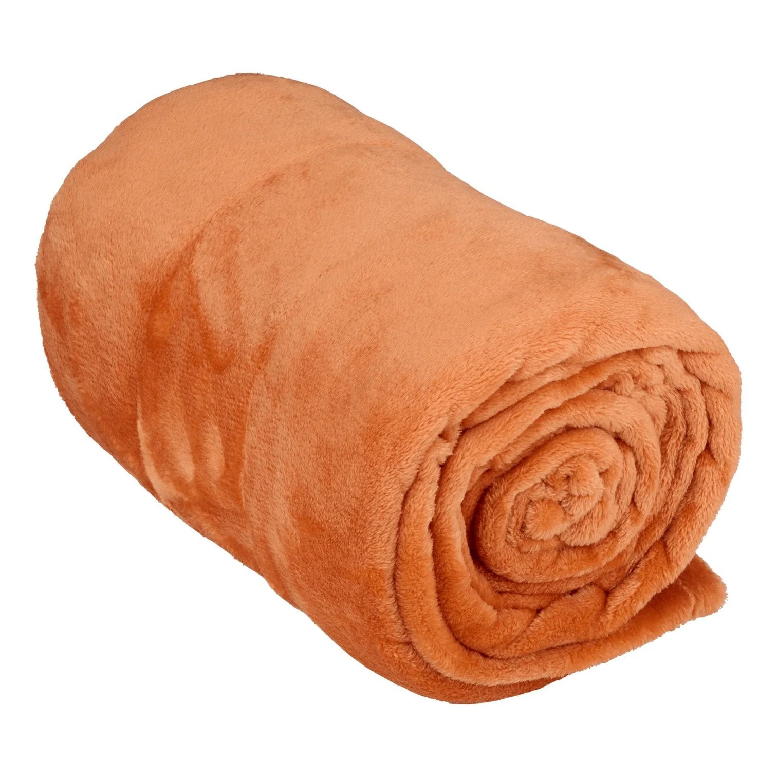 ARTICASA Fleece Throw 200 x 150cm Terracotta - Image 2