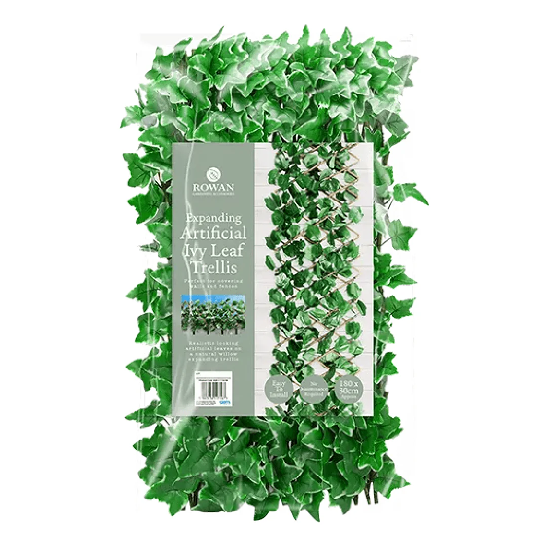 Artificial Ivy Leaf Trellis 180x30cm