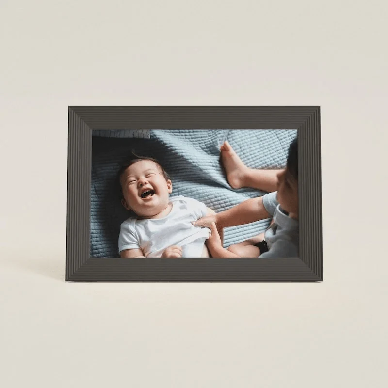 Aura Carver 10.1 Inch WiFi Digital Photo Frame | Gravel