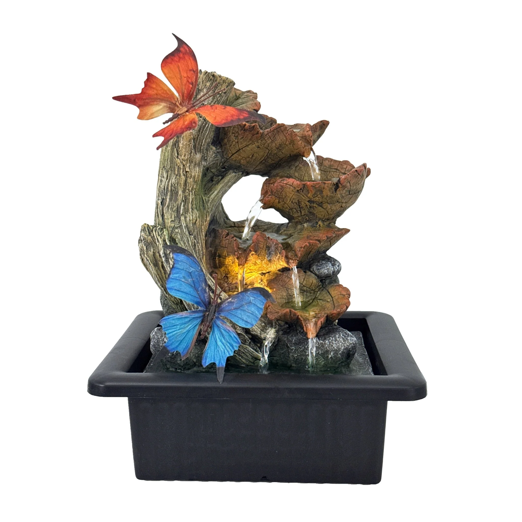 Autumn Flutters Water Fountain