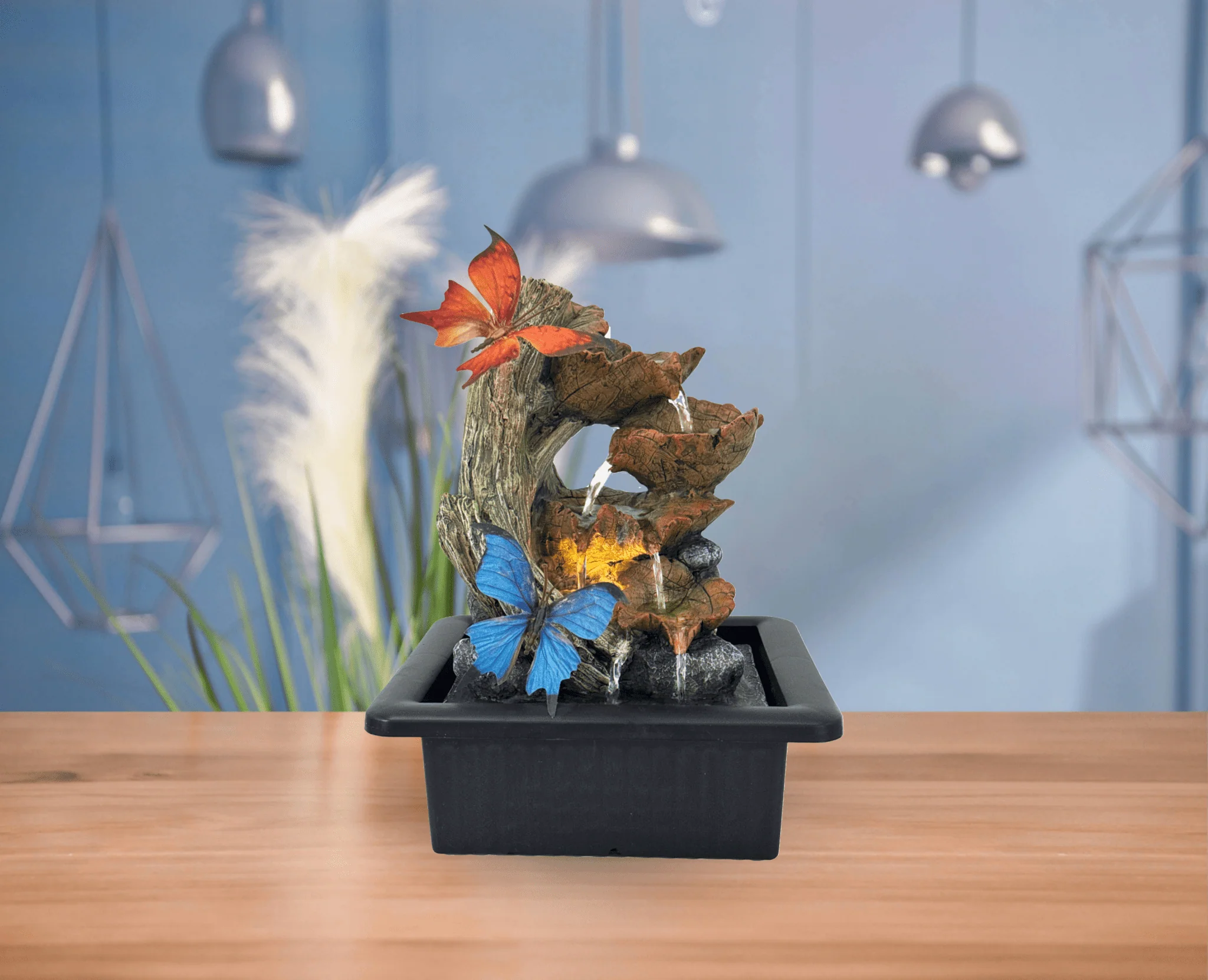 Autumn Flutters Water Fountain - Image 2