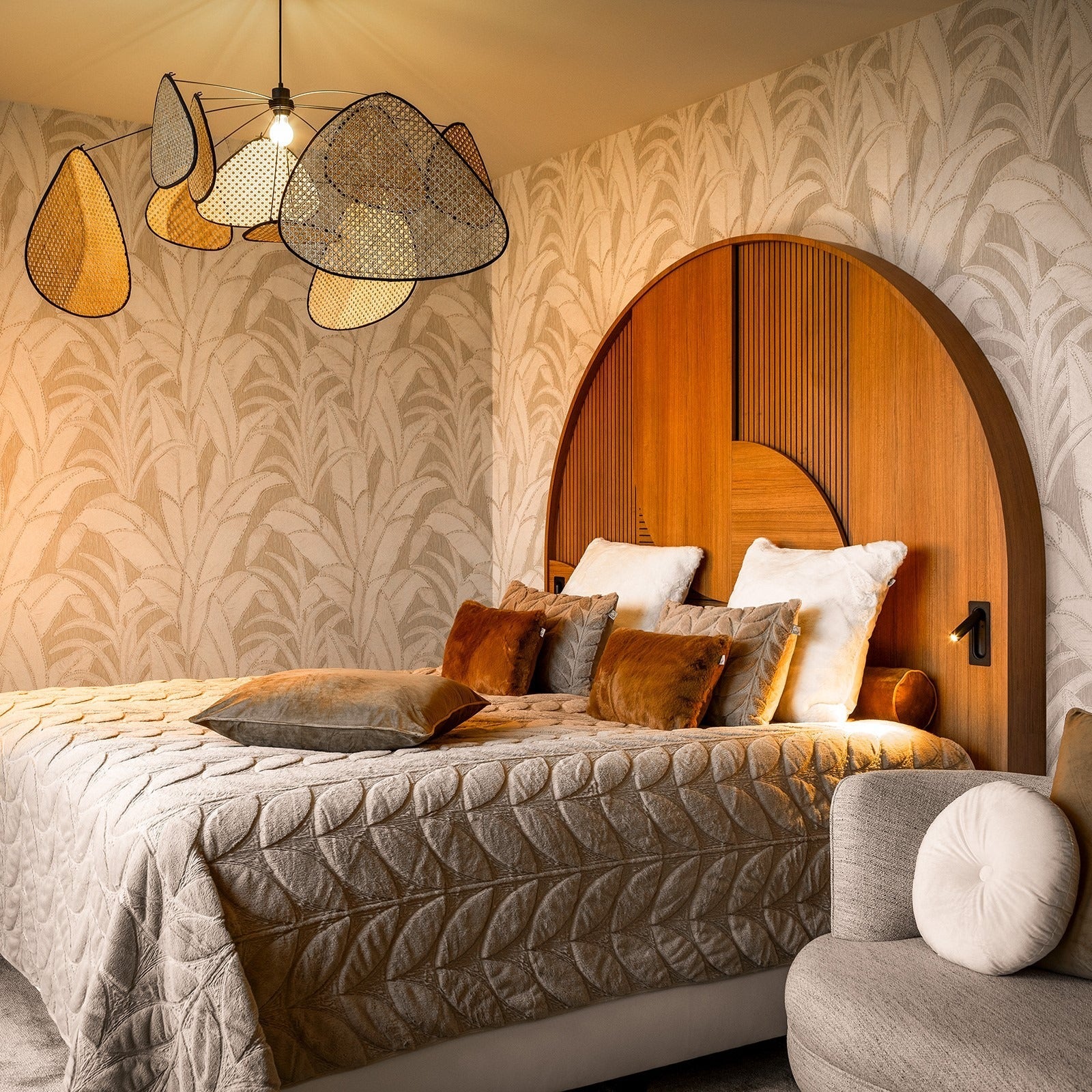 AYANA Bedspread 240 x 260 cm - Irish Cream - Beige - Image 2