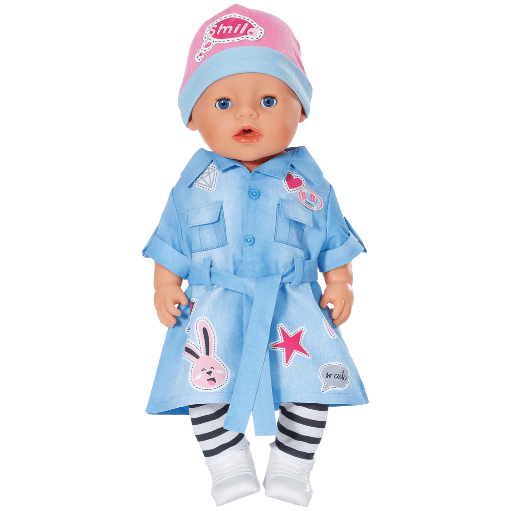 Baby Born Deluxe Jeans Dress 43cm - Image 2