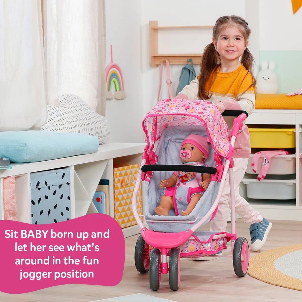 Baby Born Deluxe Pram - Image 5