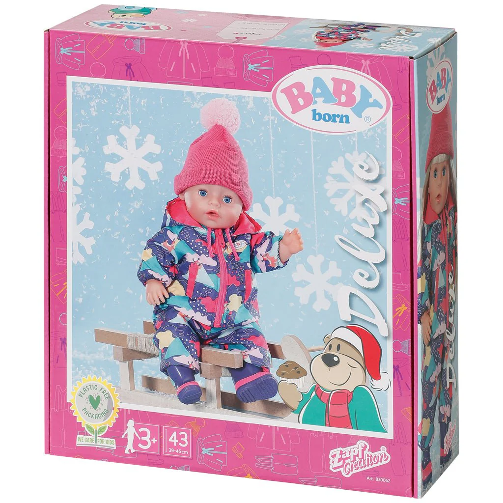 Baby Born Deluxe Snowsuit 43cm - Image 4