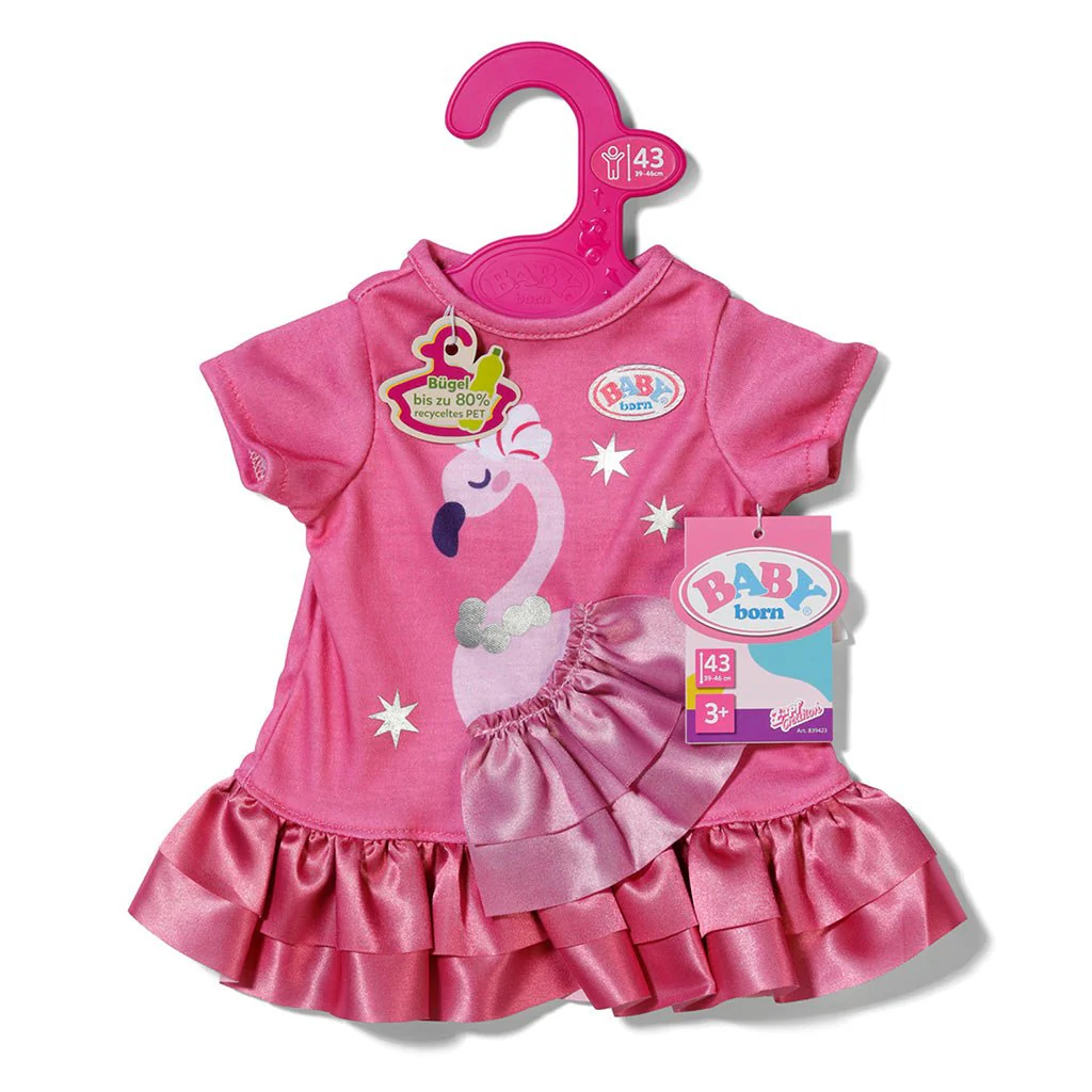 Baby Born Flamingo Dress