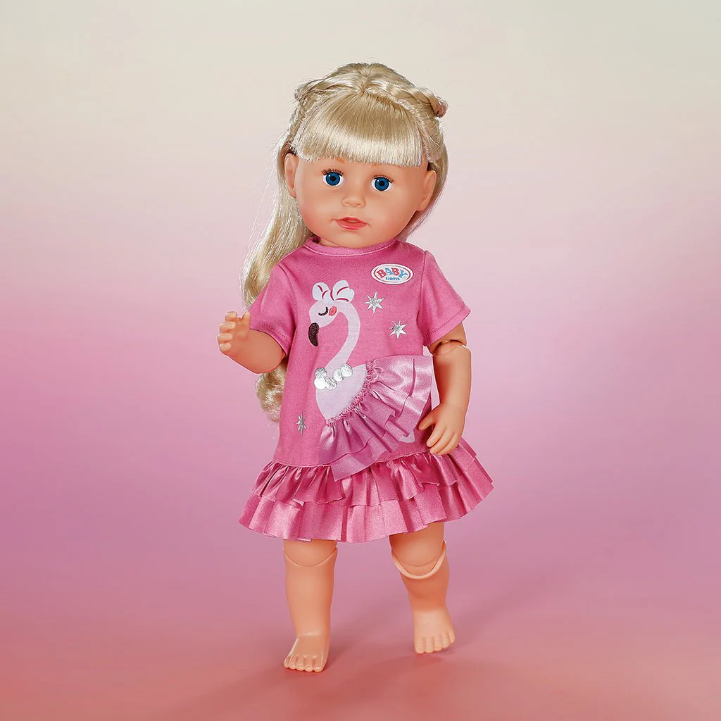 Baby Born Flamingo Dress - Image 2