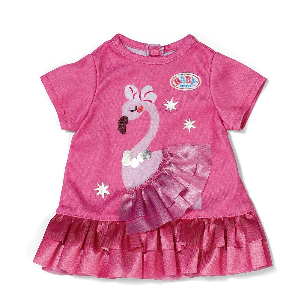Baby Born Flamingo Dress - Image 3