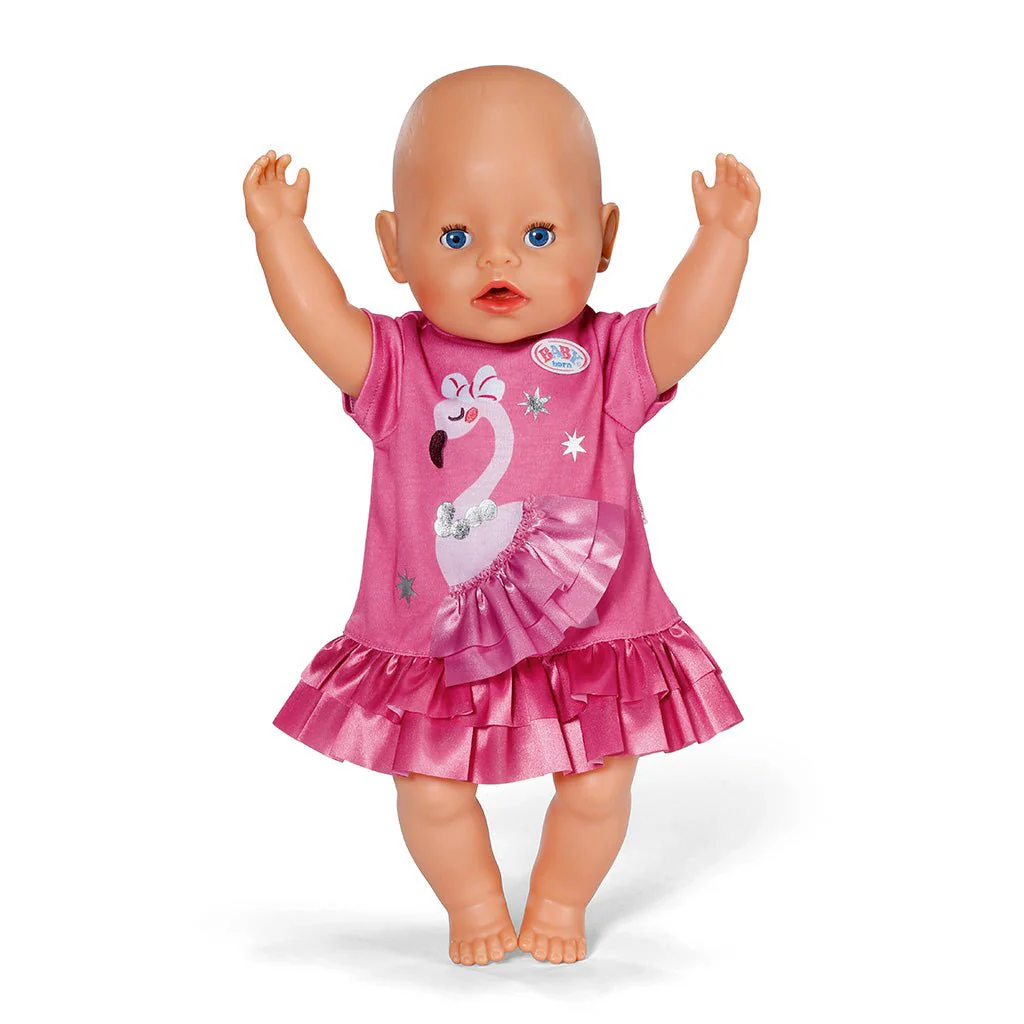 Baby Born Flamingo Dress - Image 4