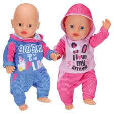 Baby Born Jogging Suits  Assorted Styles 43cm