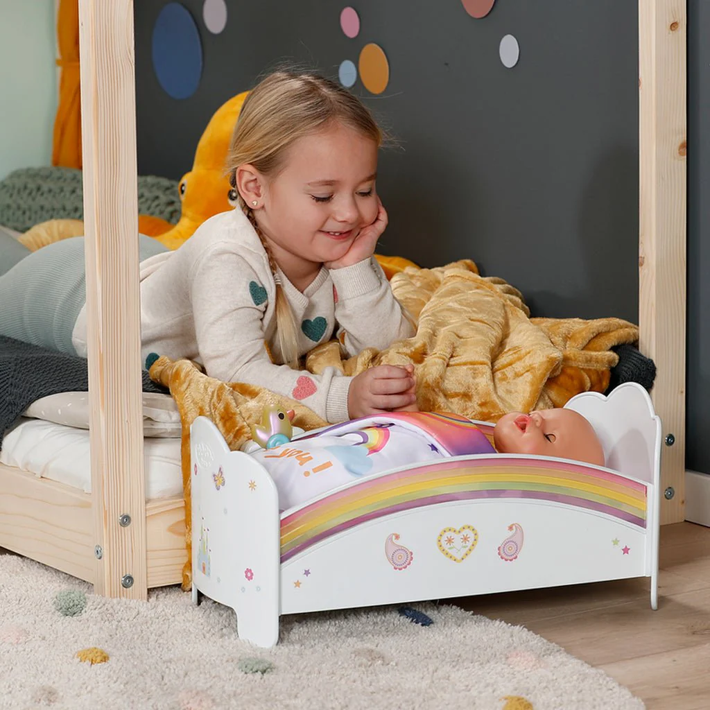 Baby Born Rainbow Bed - Image 2