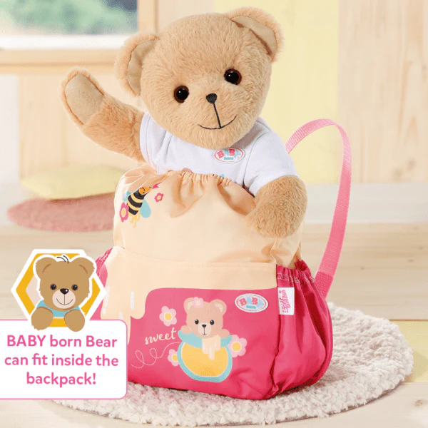 Baby Born Teddy Backpack - Image 3