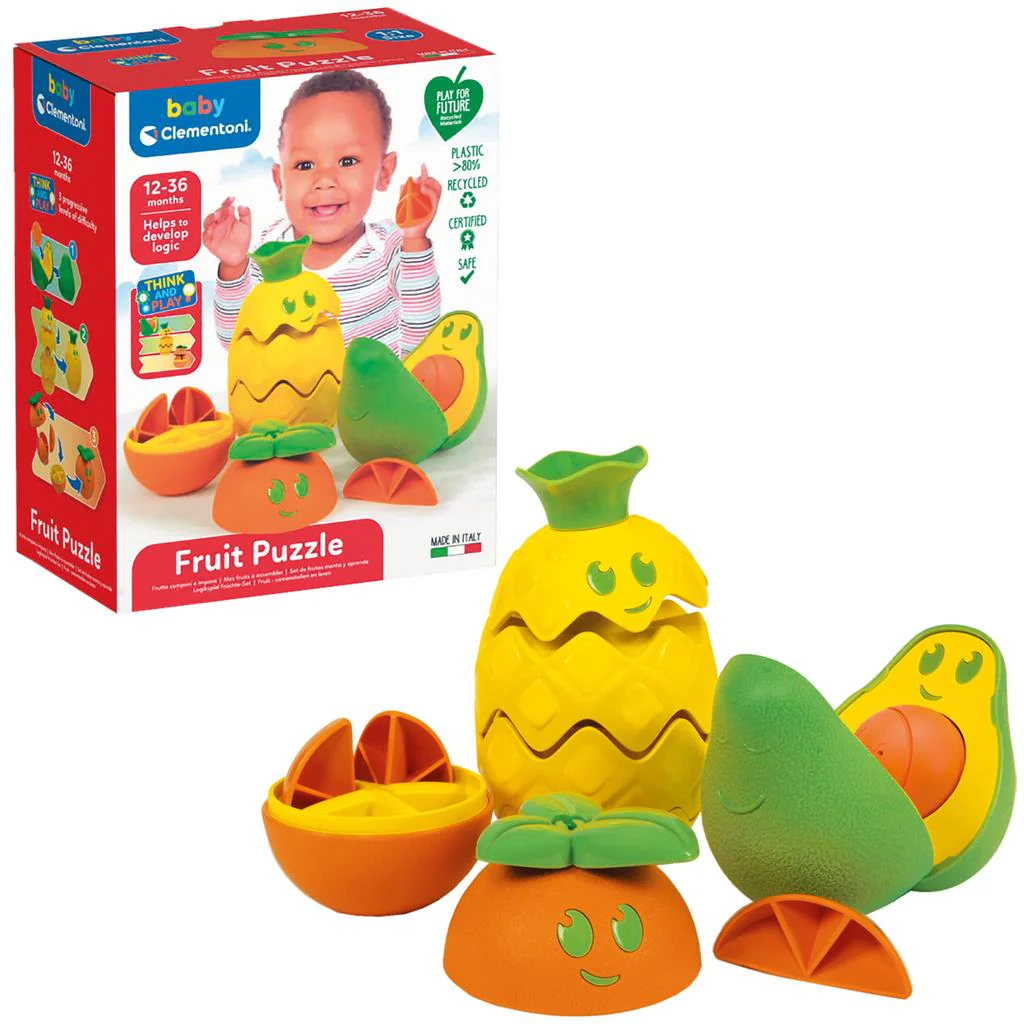 Baby Clementoni Baby Fruit Puzzle Stacker