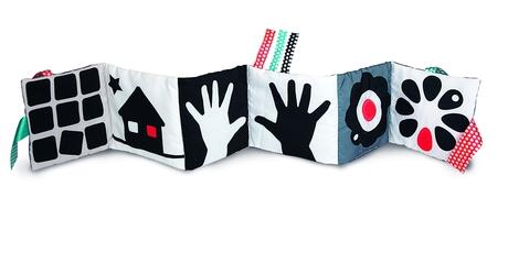 Baby Clementoni Black & White Soft Book
