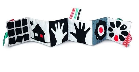 Baby Clementoni Black & White Soft Book - Image 2