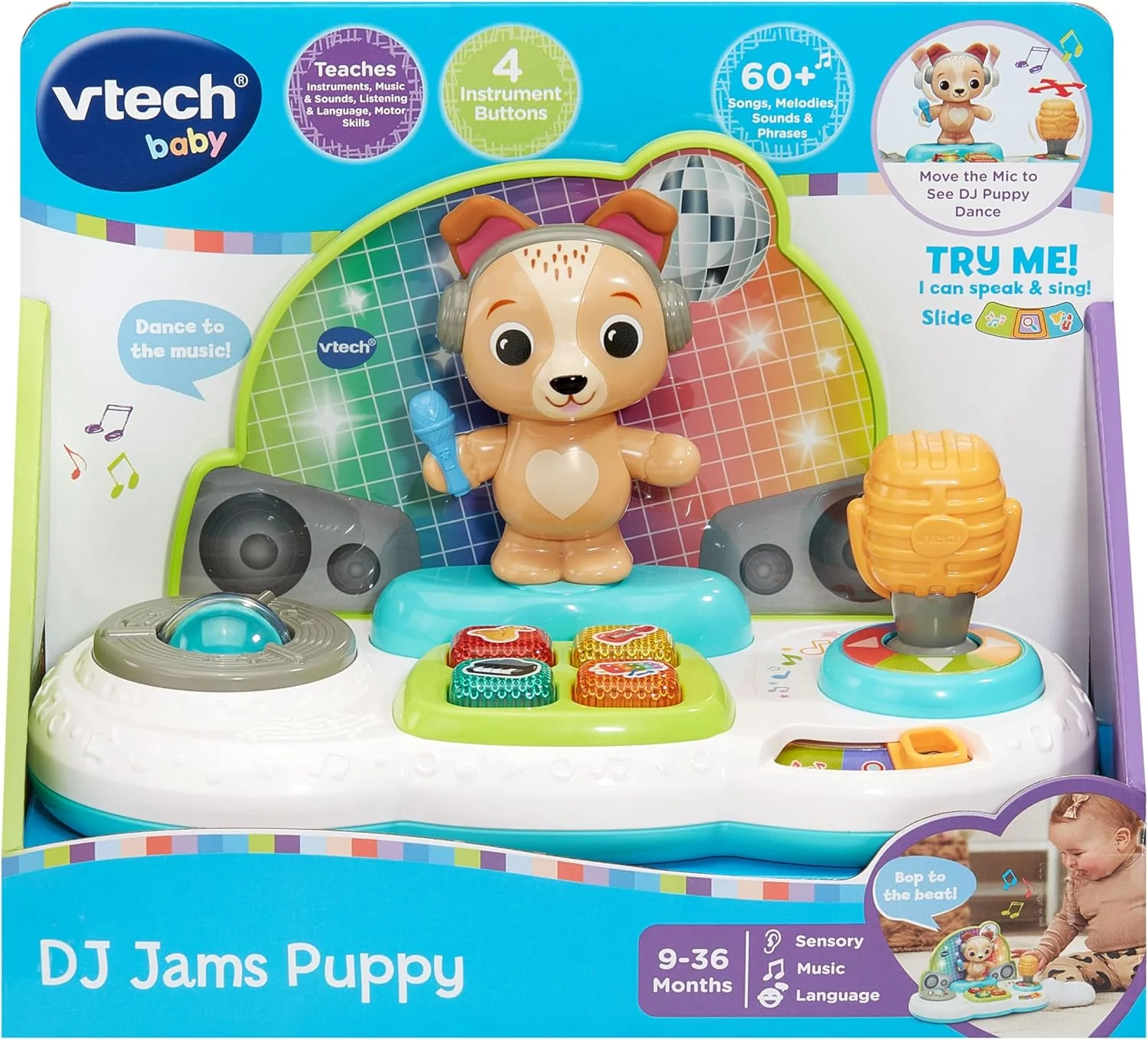 Baby DJ Jams Puppy