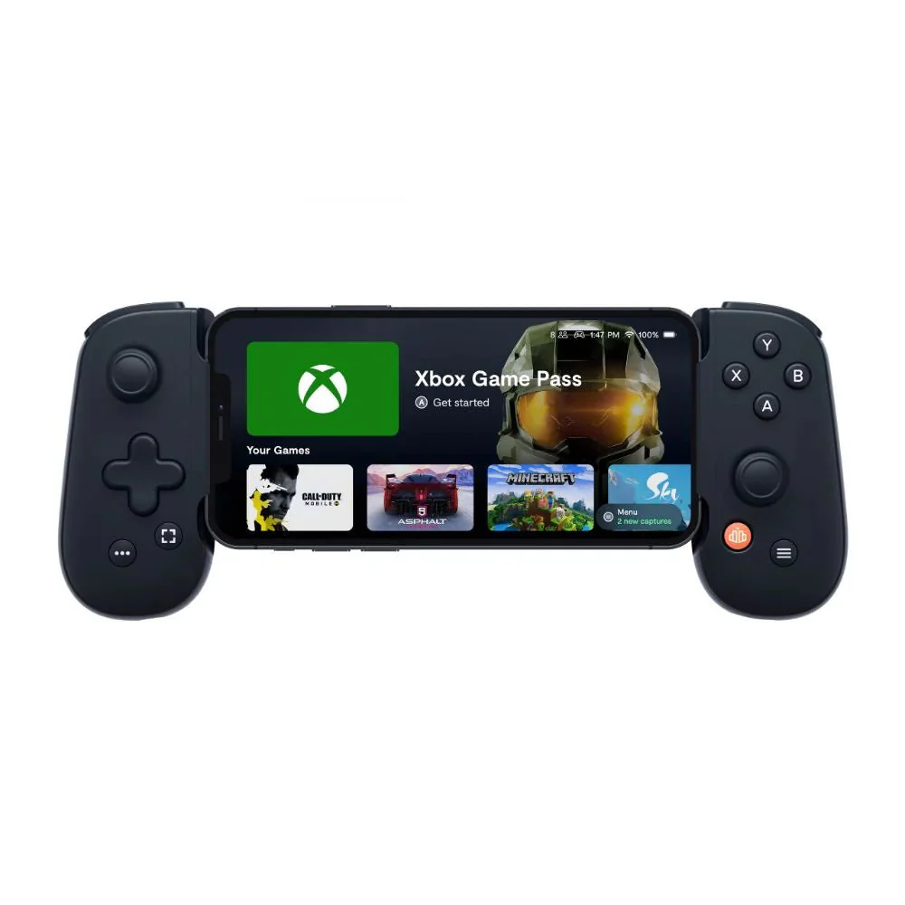 Backbone One BB02BX For iPhone, Xbox V2 - Black Controller