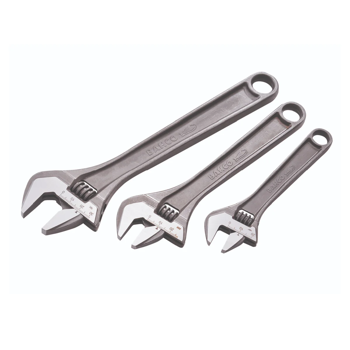 Bahco 3 Piece Adjustable Wrench Set