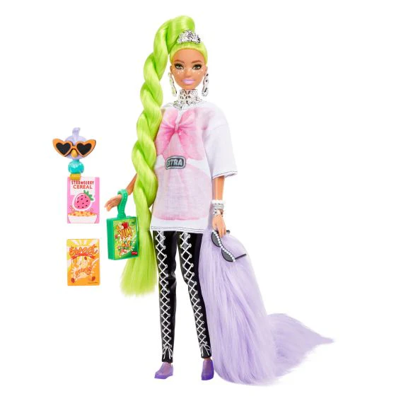 Barbie Extra Doll - Neon Green Hair - Image 3