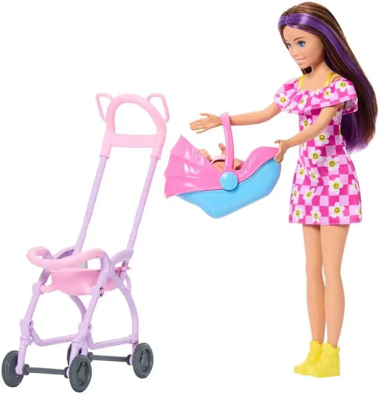 Barbie Family & Friends Skipper Babysitters Inc Highchair Playset - Image 2