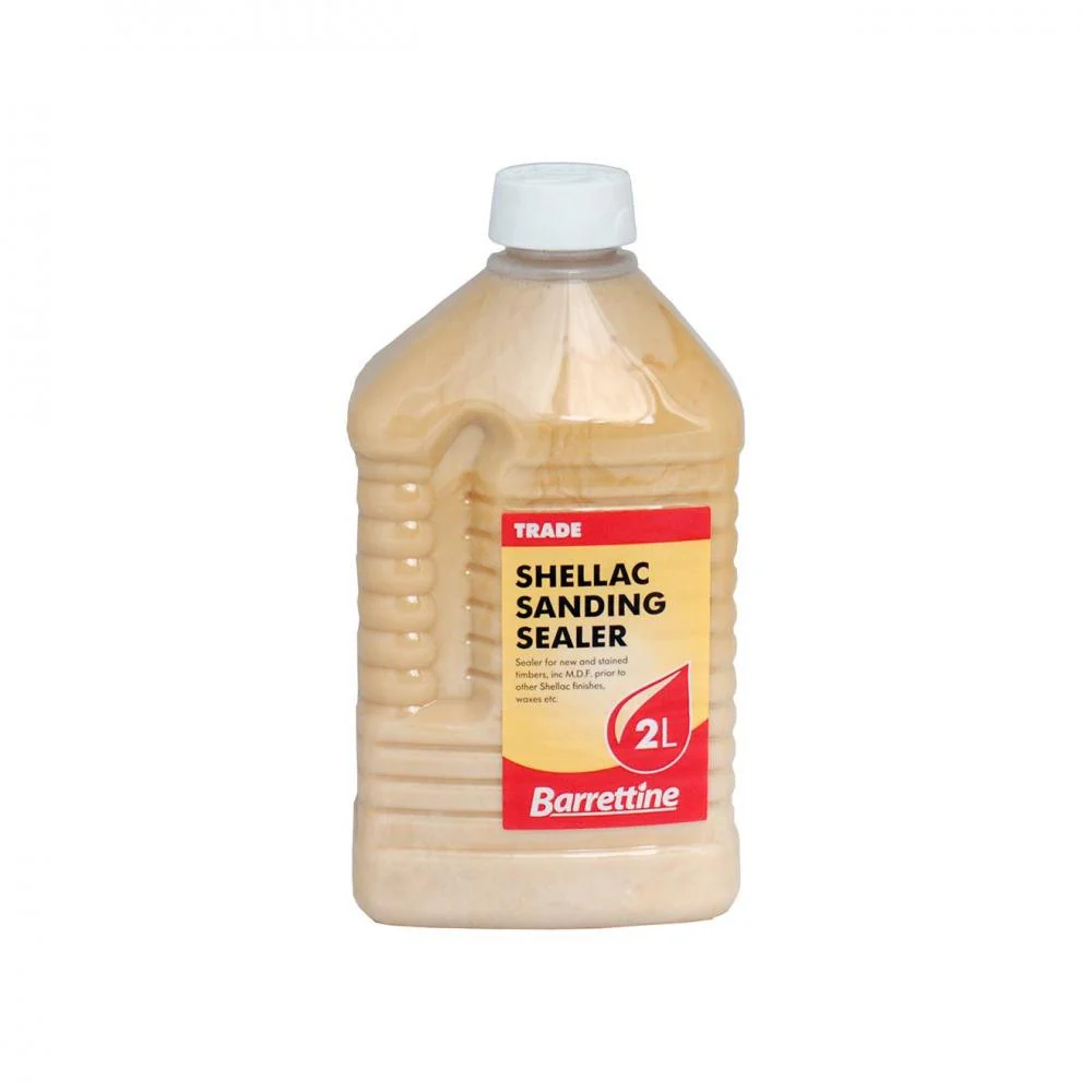 Barrettine Shellac Sanding Sealer - 2 Litre - Image 2