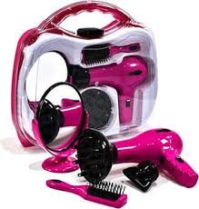 Battery Operated Hairdryer Set In Carry - Image 2