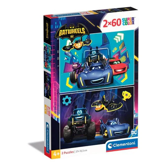 Batwheels 2 x 60-piece Jigsaw Puzzle