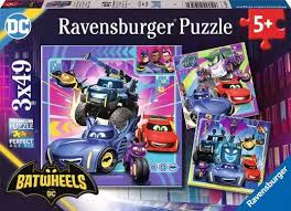 Batwheels 3X49Pc Puzzle