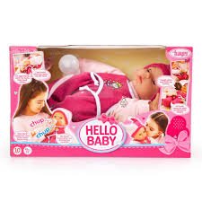 Bayer 46Cm Hello Baby Doll With Sound