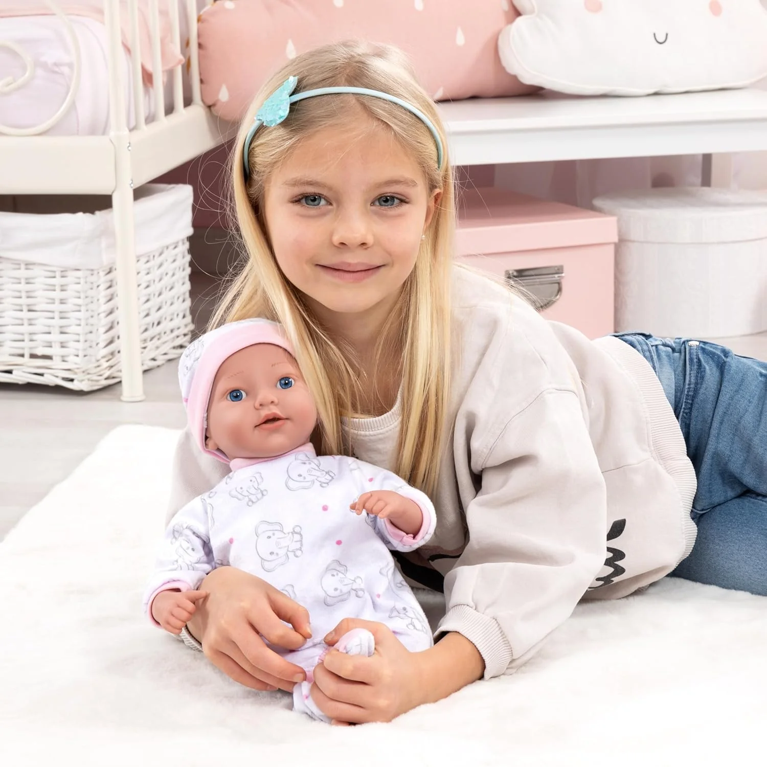 Bayer Doll with Accessories 38cm - Image 6