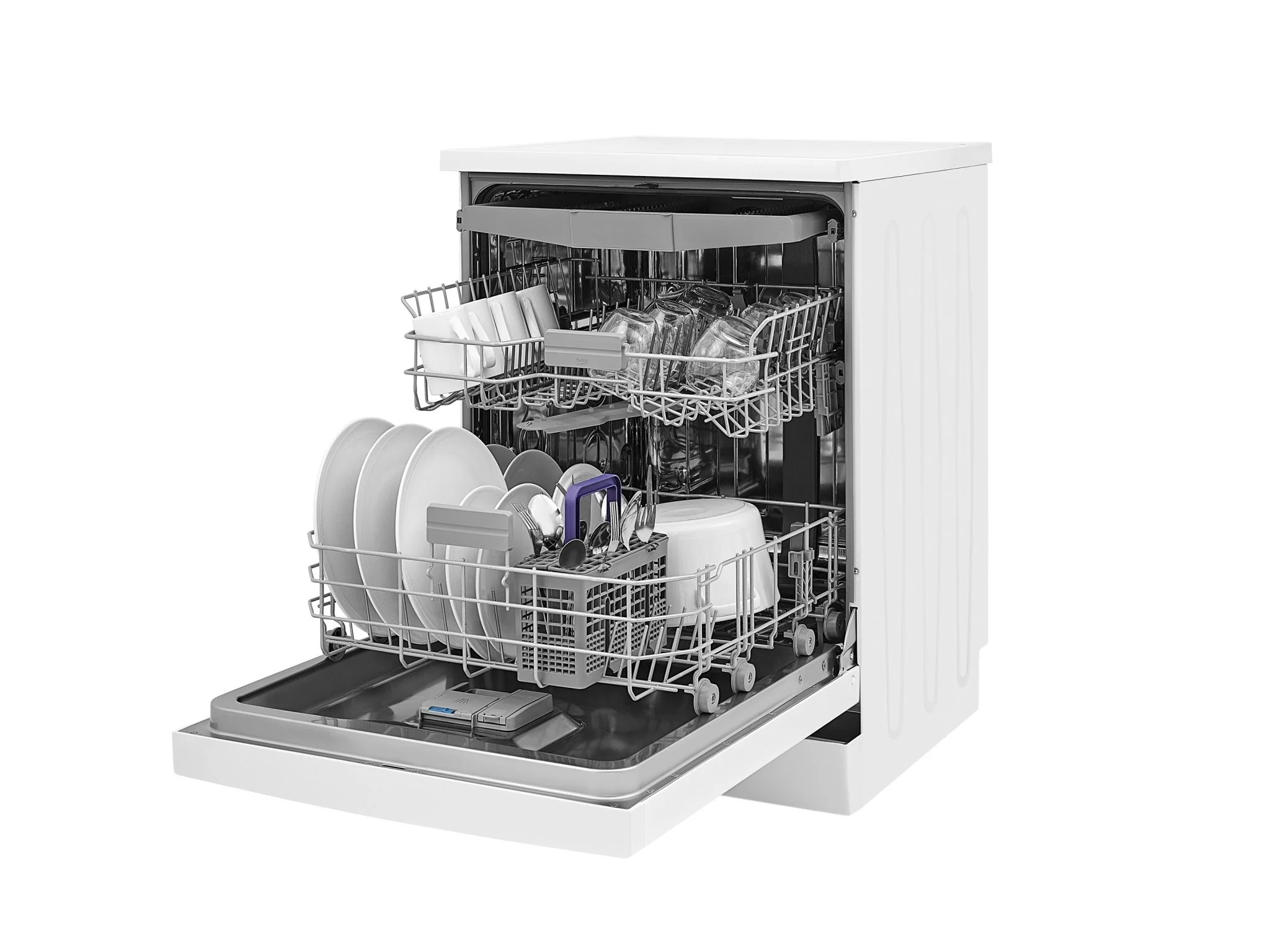 Beko 15 Place 60Cm Dishwasher - White | BDFN26520QW - Image 4