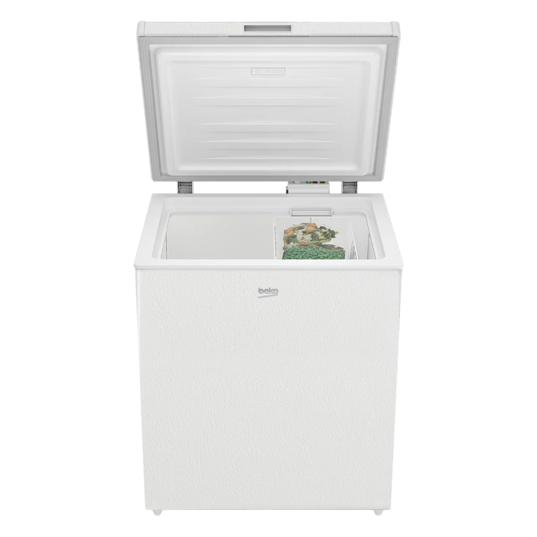 Beko 205 Litre Chest Freezer - White | CF47591W - Image 2