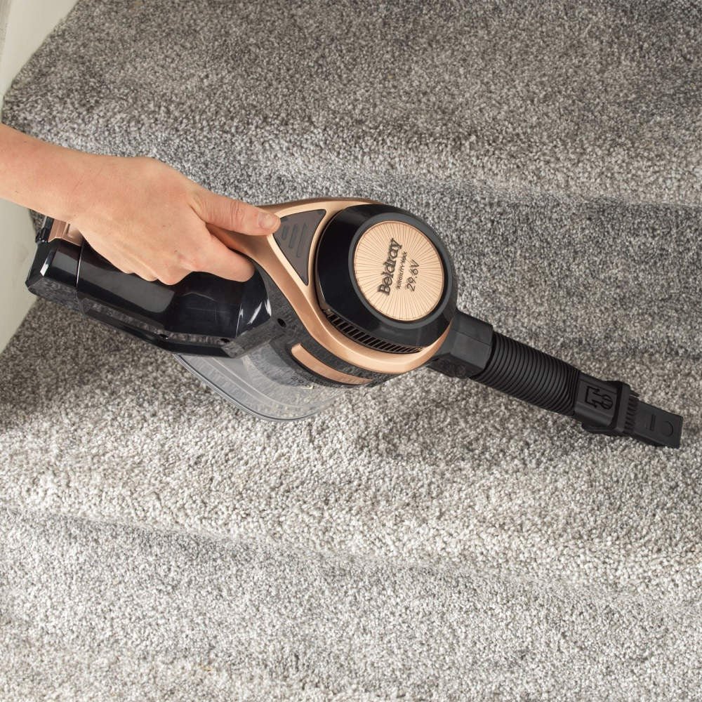 Beldray Airgility Max Cordless Vacuum Cleaner – Rose Gold - Image 5