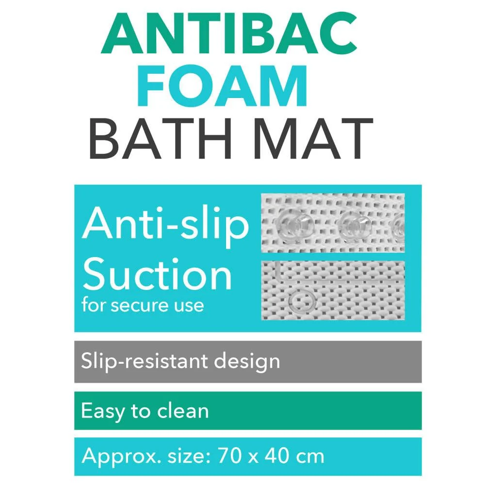 Beldray Antibac Foam Bath Mat - Image 3