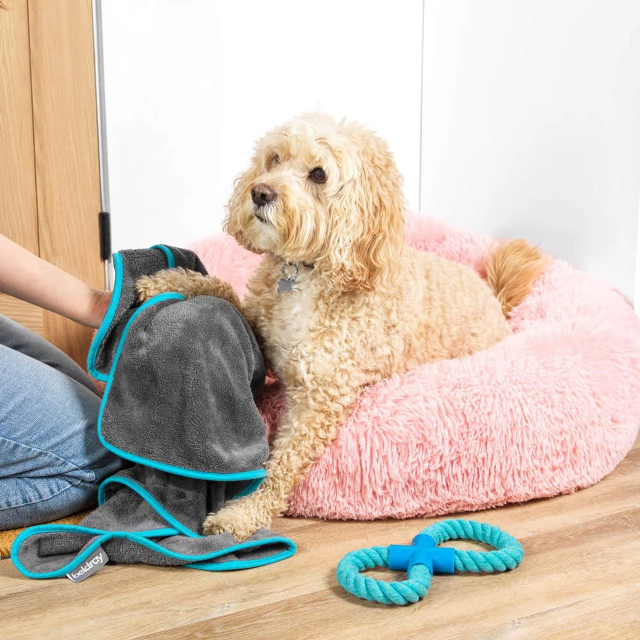 Beldray Dog Drying Towel – XL Pet Towel - Image 4