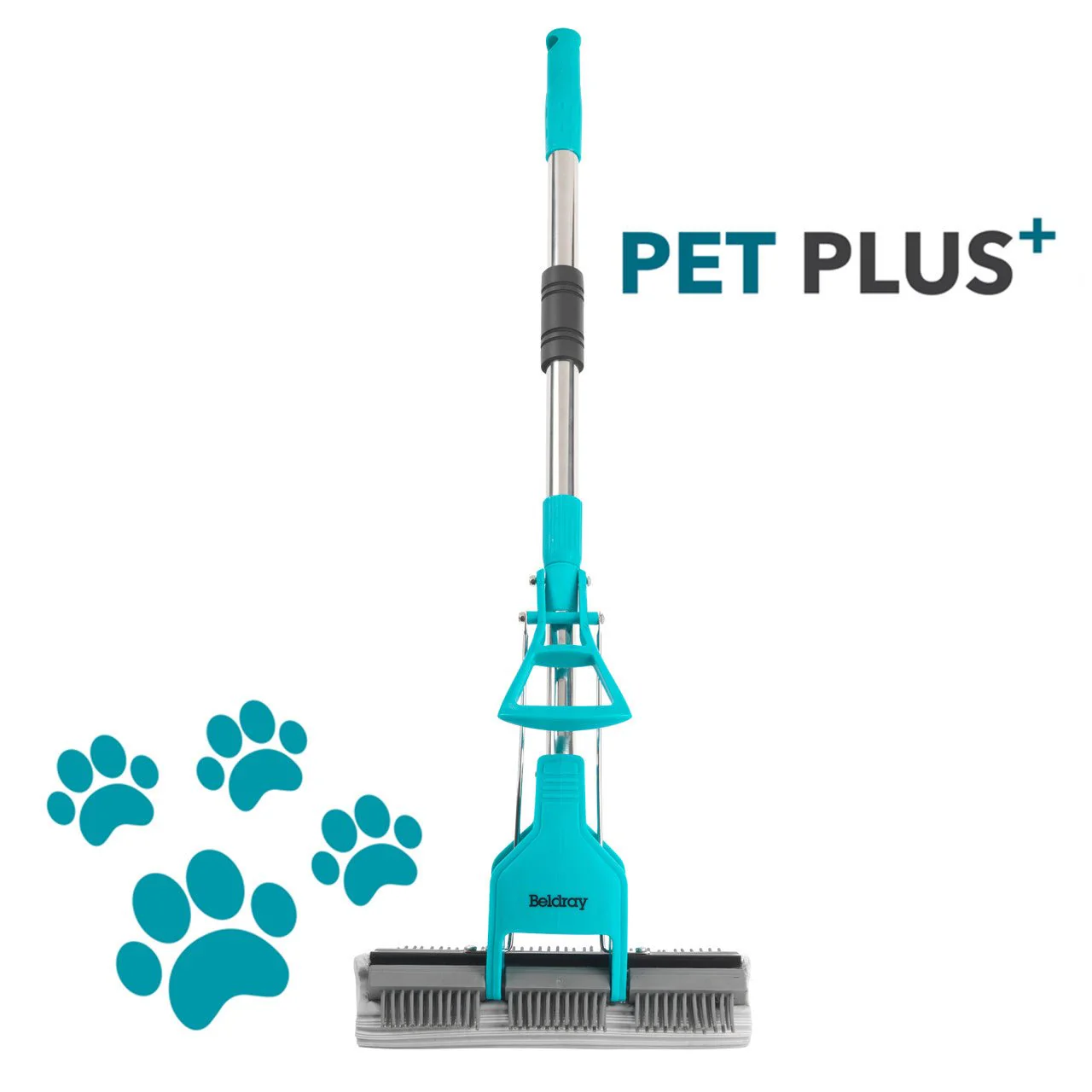 Beldray Pet Plus+ Slimline PVA Mop & Brush with Telescopic Handle - Image 4