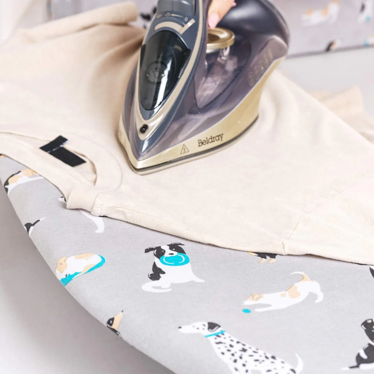 Beldray Tabletop Ironing Board - Dog Print - Image 2