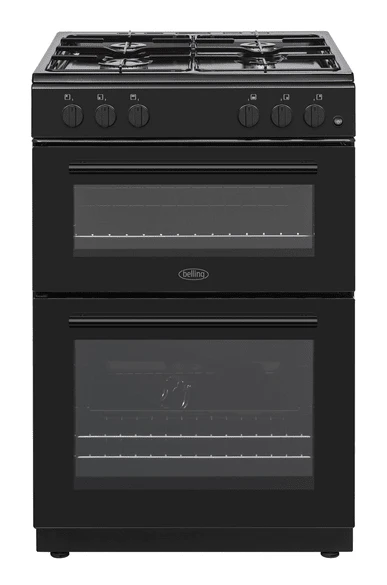 Belling 60CM Freestanding LPG Gas Cooker - Black | BFSG61TCBKLPG