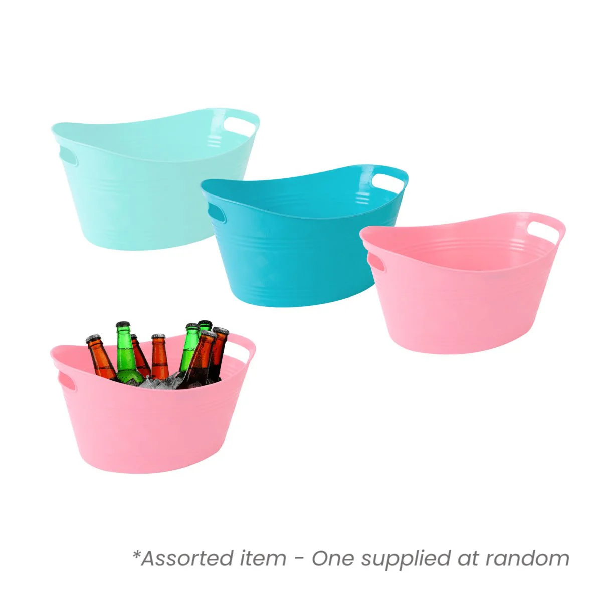 Bello Ice Bucket 33x23x14cm Assorted - One Supplied*
