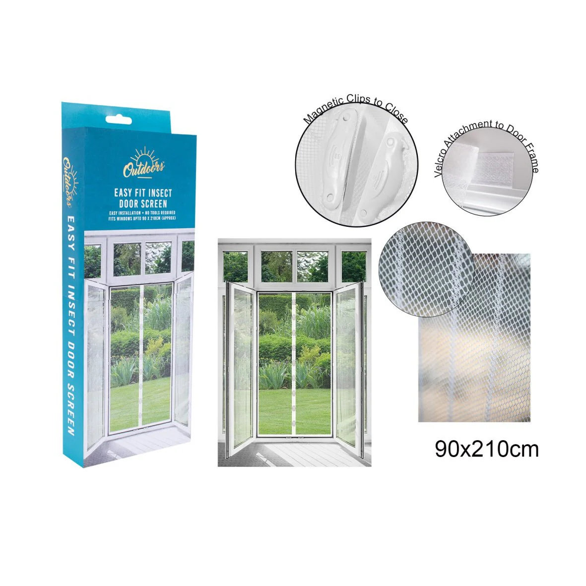 Bello Insect Door Screen 90 X 210cm