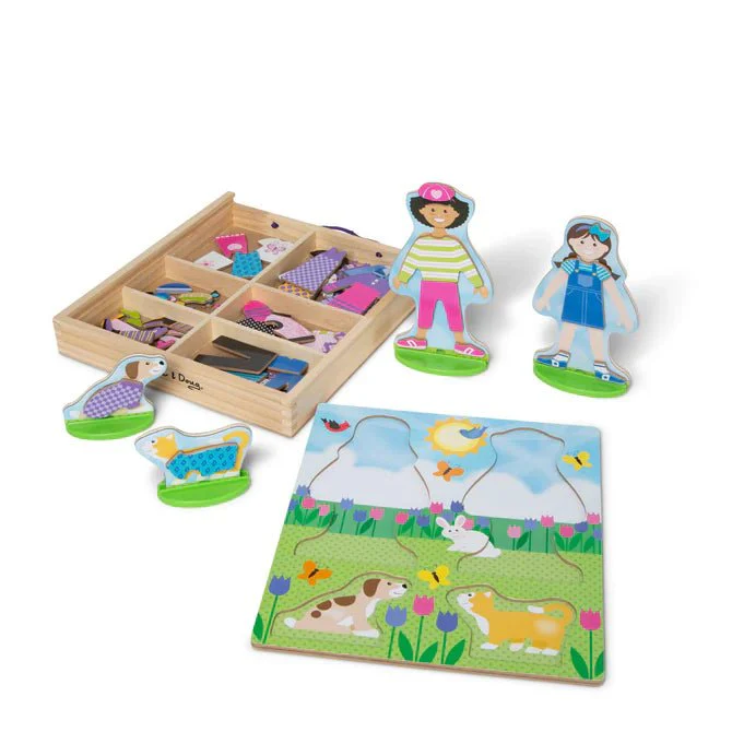 Best Friends Magnetic Dress-Up Play Set - Image 2