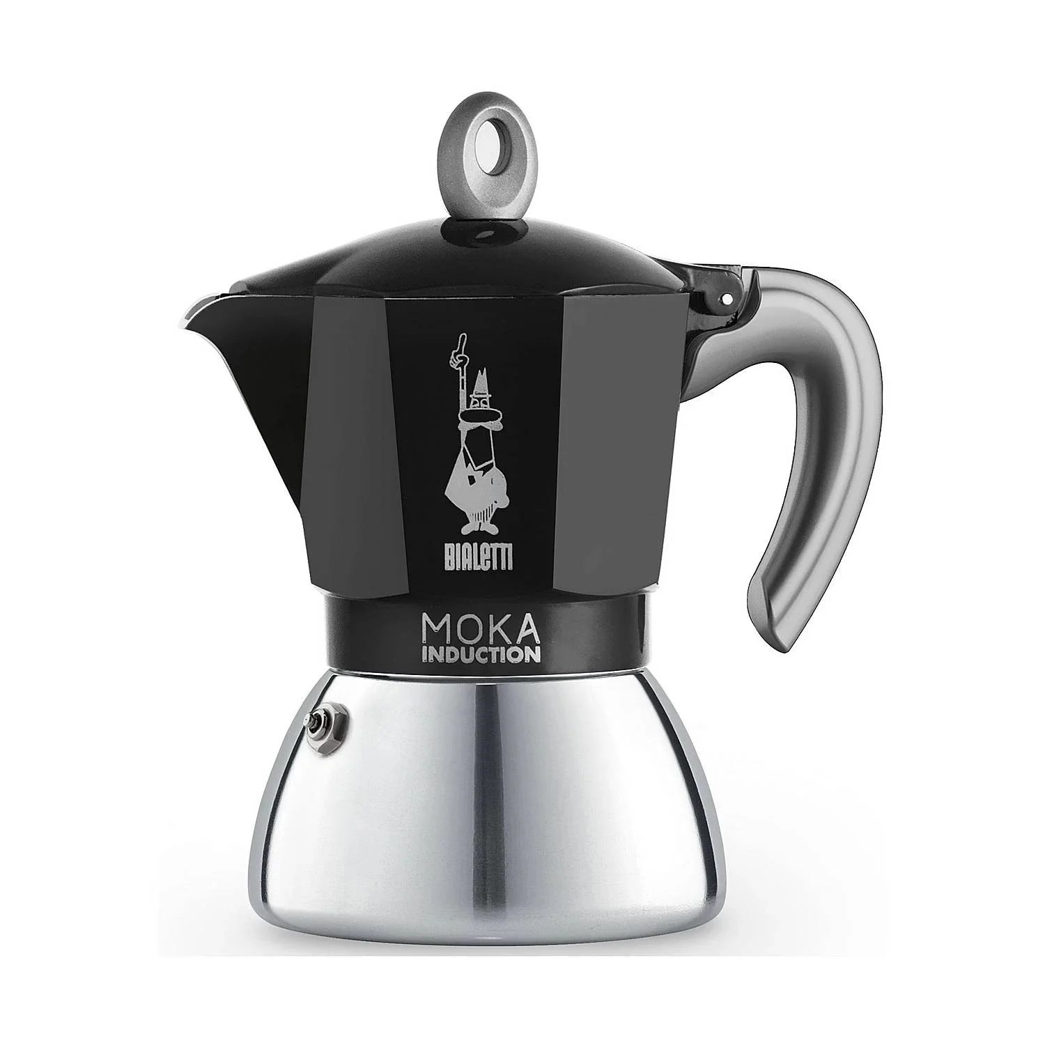 Bialetti Moka Induction 6 Cup Stovetop Coffee Maker