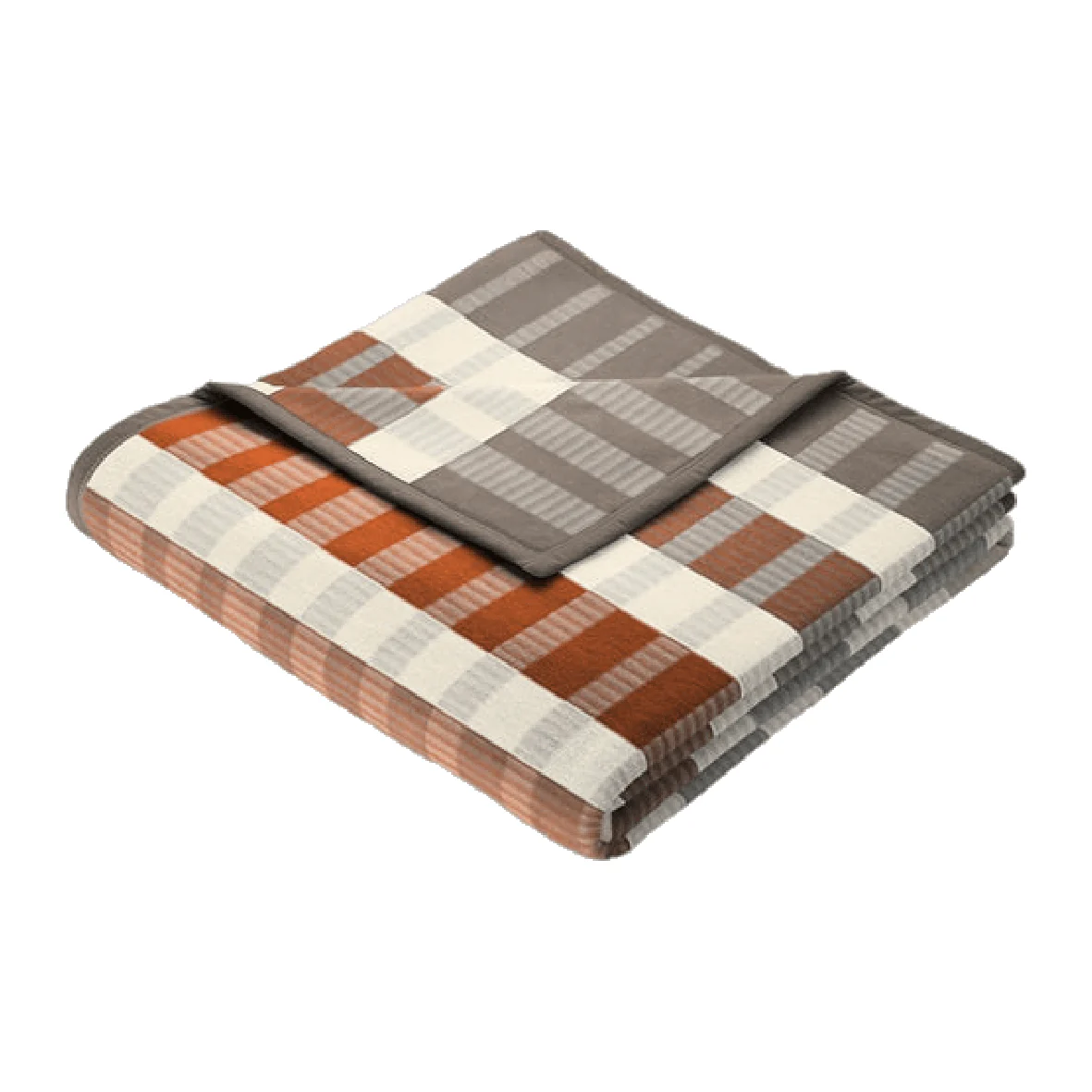 Biederlack Cotton Rich Hanley Stripe Blanket 140 x 180cm