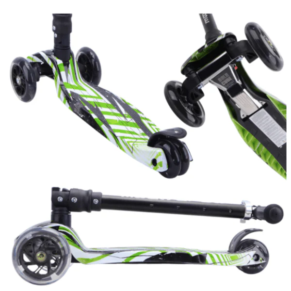 Boldcube Big 3Wheel Scooter: Swift Green - Image 4