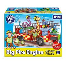 Big Fire Engine Puzzle