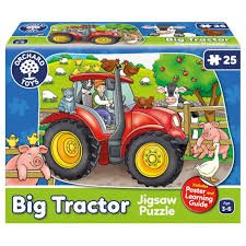 Big Tractor Giant Floor Puzzle
