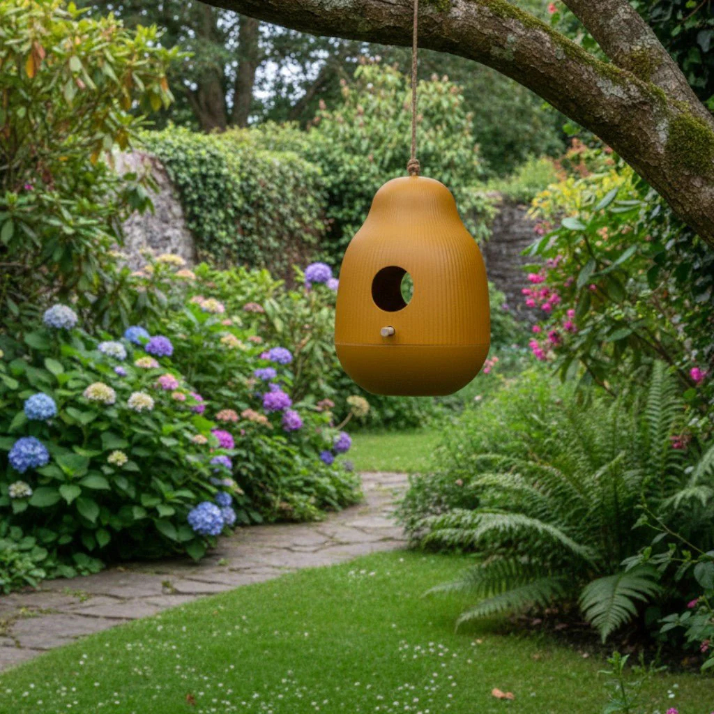 Bird House Capullo Luxury Ochre Yellow - Image 2